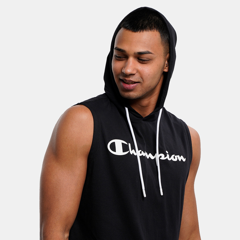 Champion Men's Hooded Sleeveless T-shirt