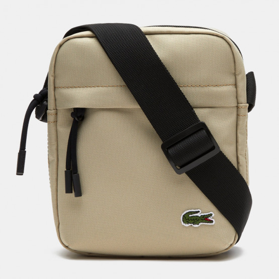 Lacoste Shoulder Bag - Vertical Camera Bag - Black