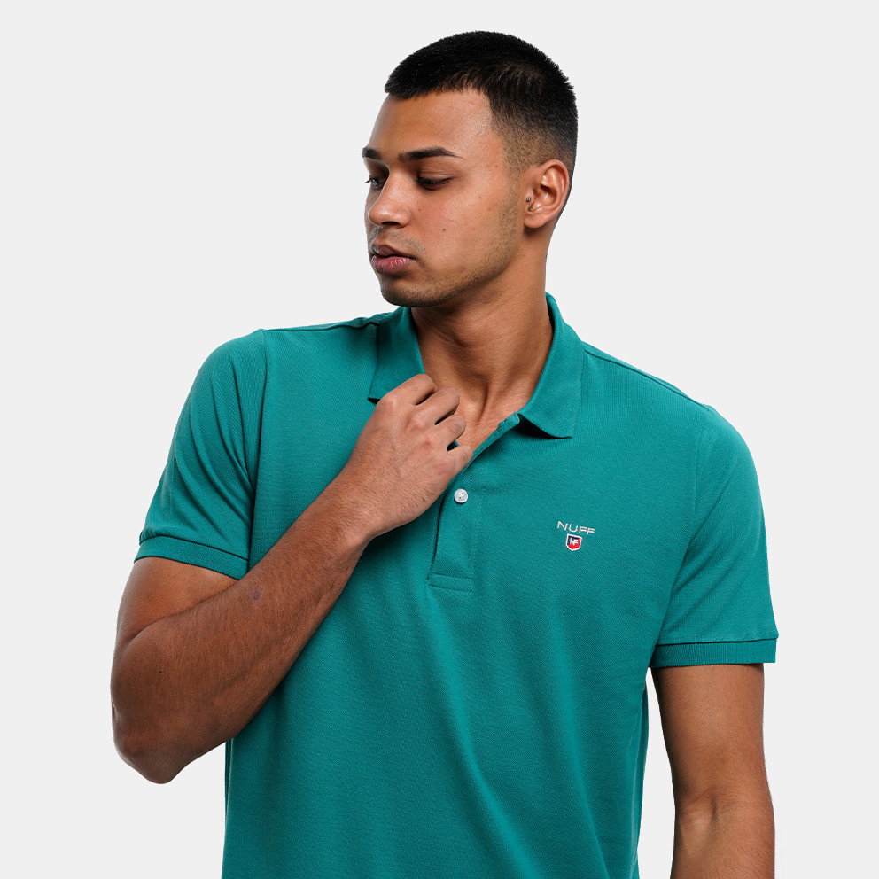 shirt Green NU52210071 - Nuff Polo Men's T - Pull Col Polo Laine Mérinos -  70