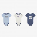 Nike 3 Pack Swoosh Infant's Set Bodysuit