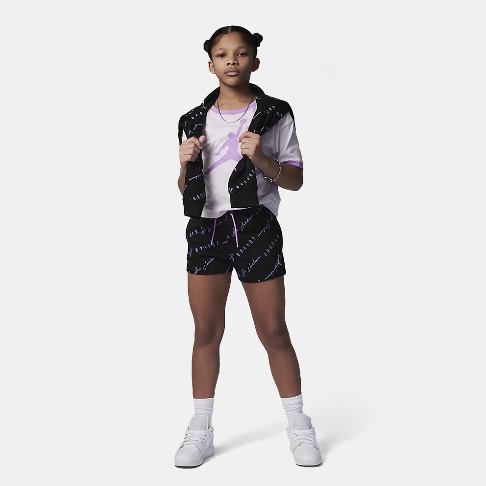 adidas Marimekko Rib Knee-Length Short Tights (Plus Size) - Purple