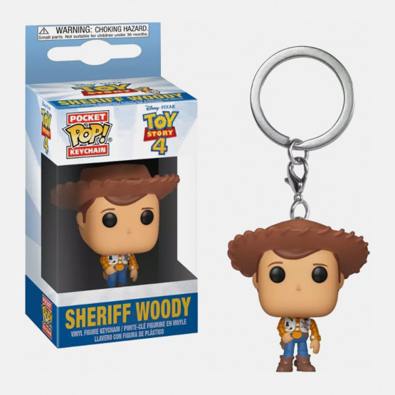 Funko Pop! Pocket Pop! Keychain : Toy Story 4 - Sheriff Woody Μπρελόκ