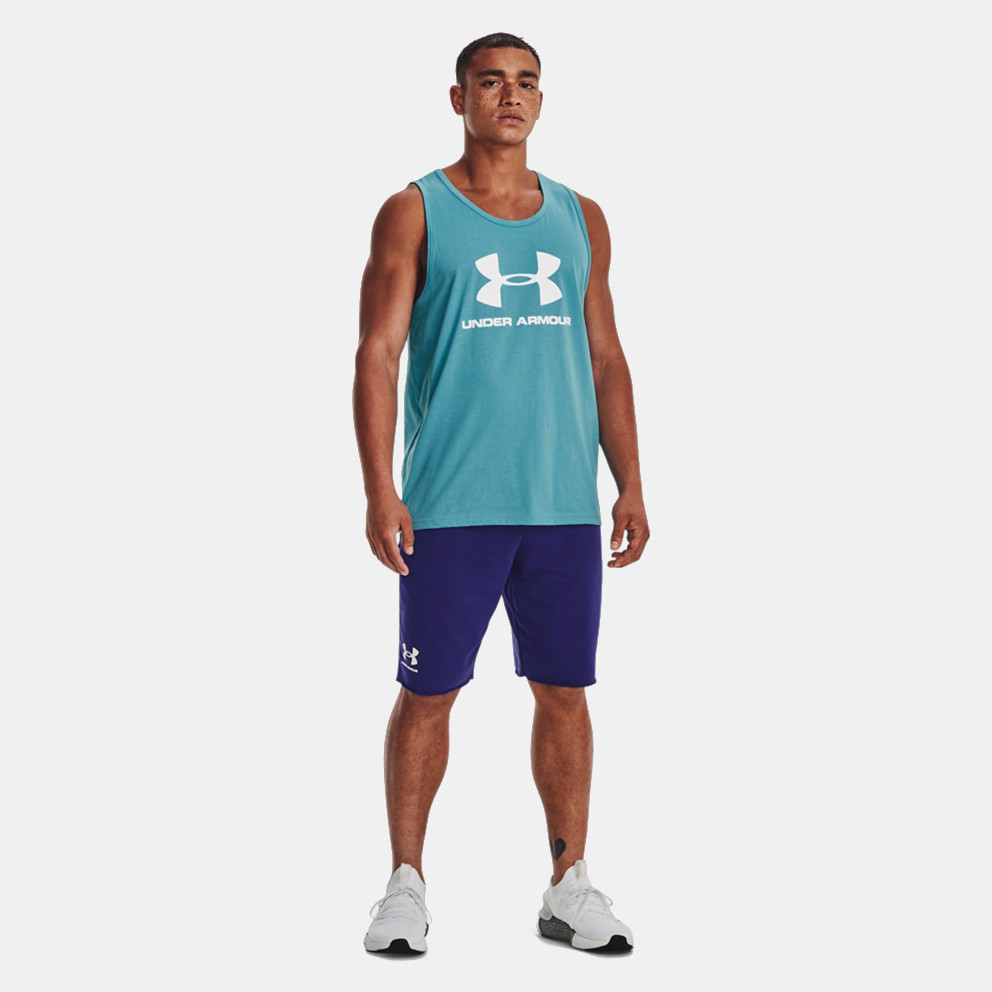 Under Armour SPORTSTYLE LOGO SS Azul / Branco / Branco - Entrega