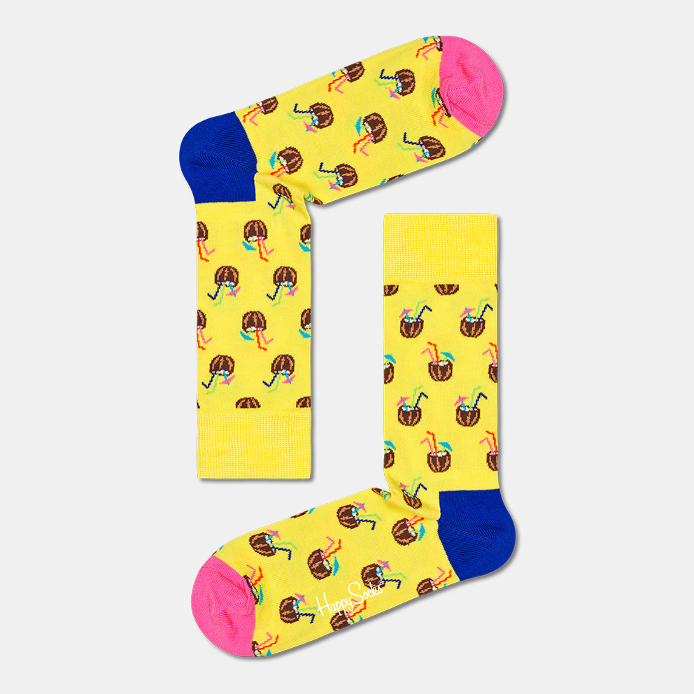 Happy Socks Cocunut Cocktail Unisex Socks