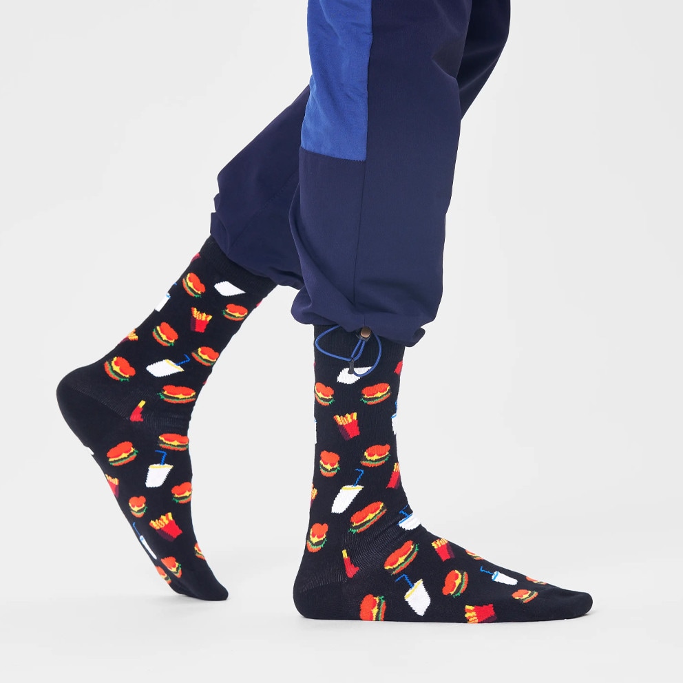 Happy Socks Hamburger Unisex Κάλτσες