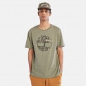 Timberland Logo Seasonal Camo Men's T-Shirt