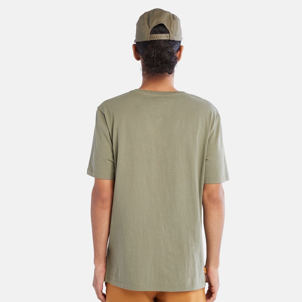 Timberland Logo Seasonal Camo Men's T-Shirt