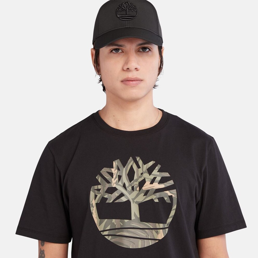 Timberland Logo Seasonal Camo Men's T-Shirt