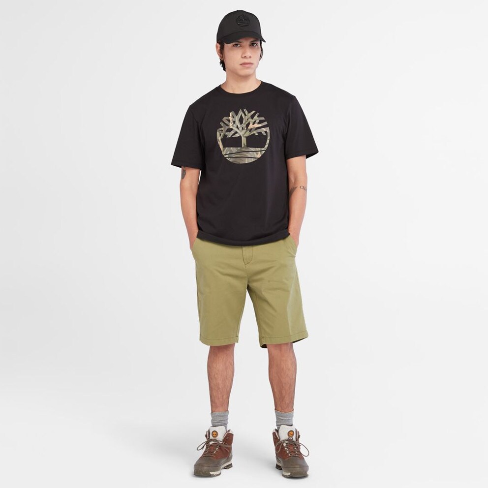 Timberland Logo Seasonal Camo Men's T-Shirt