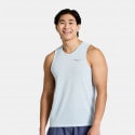 Saucony Stopwatch Singlet Ανδρική Αμάνικη Μπλούζα