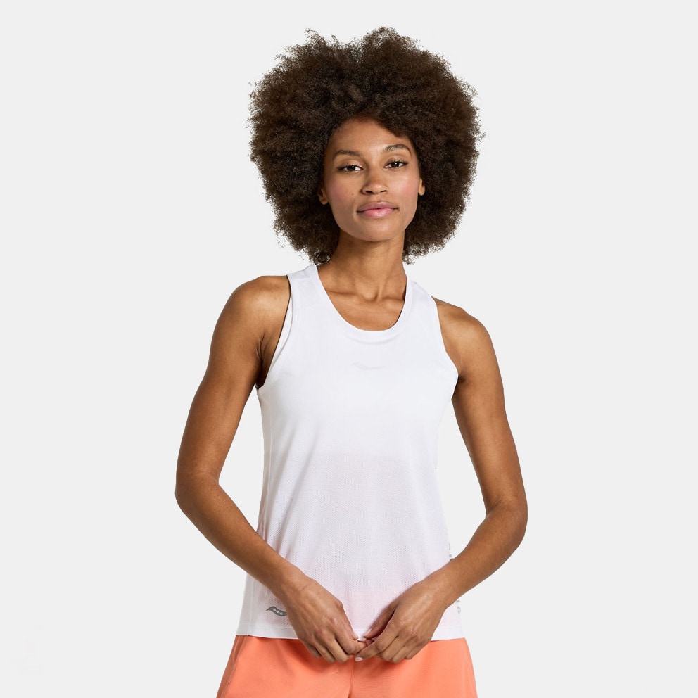 Saucony Stopwatch Graphic Singlet Γυναικεία Αμάνικη Μπλούζα (9000135217_1539)