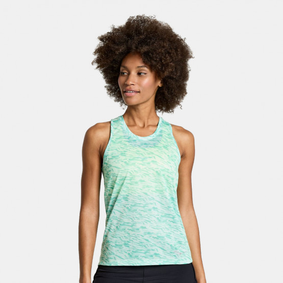 Saucony Stopwatch Graphic Singlet Γυναικεία Αμάνικη Μπλούζα