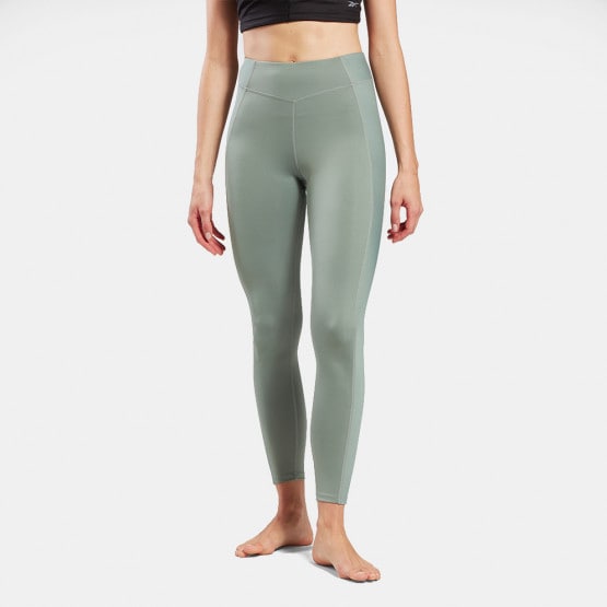 Reebok Yoga High-Waisted Performance Rib Γυναικείο Κολάν