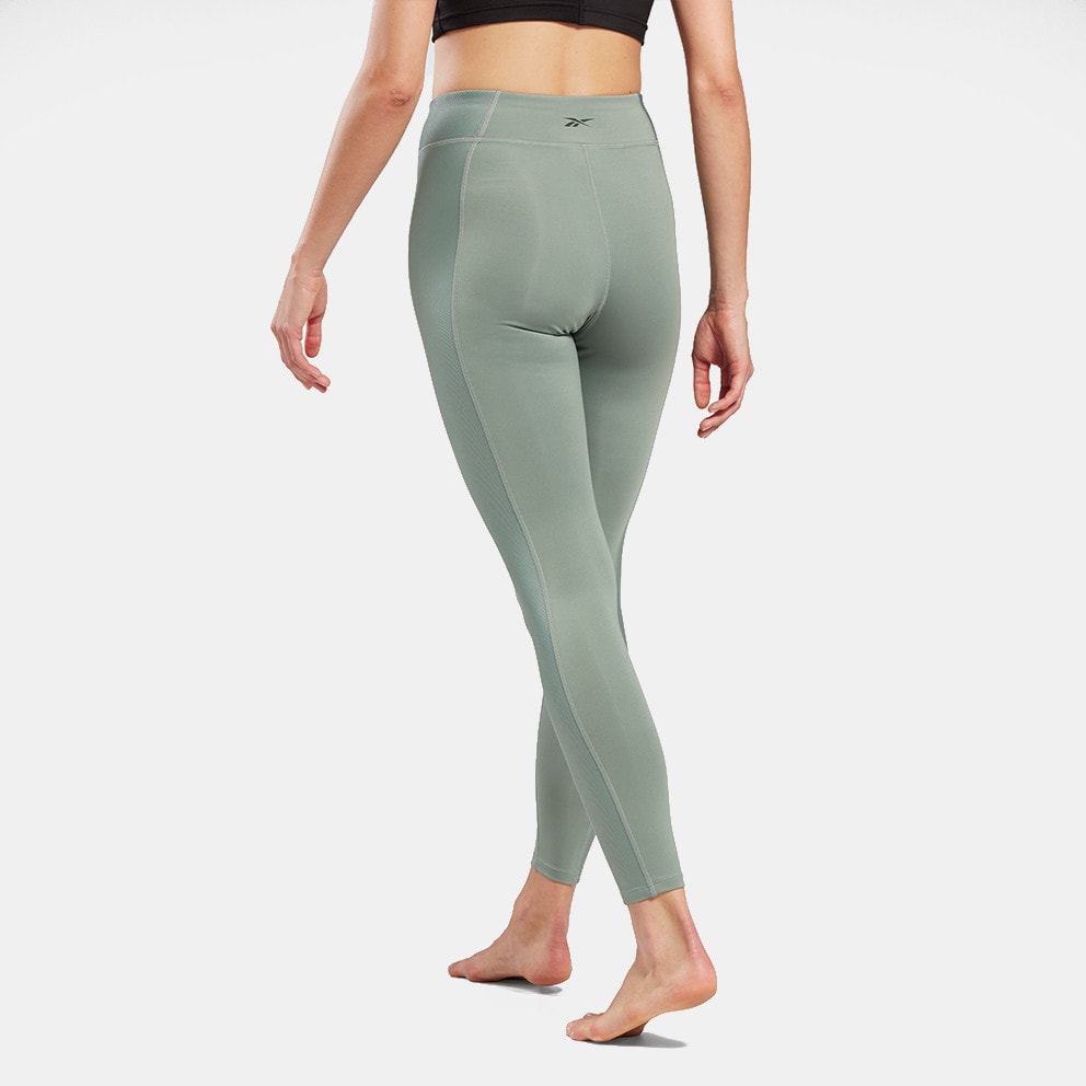 Reebok Yoga High-Waisted Performance Rib Γυναικείο Κολάν