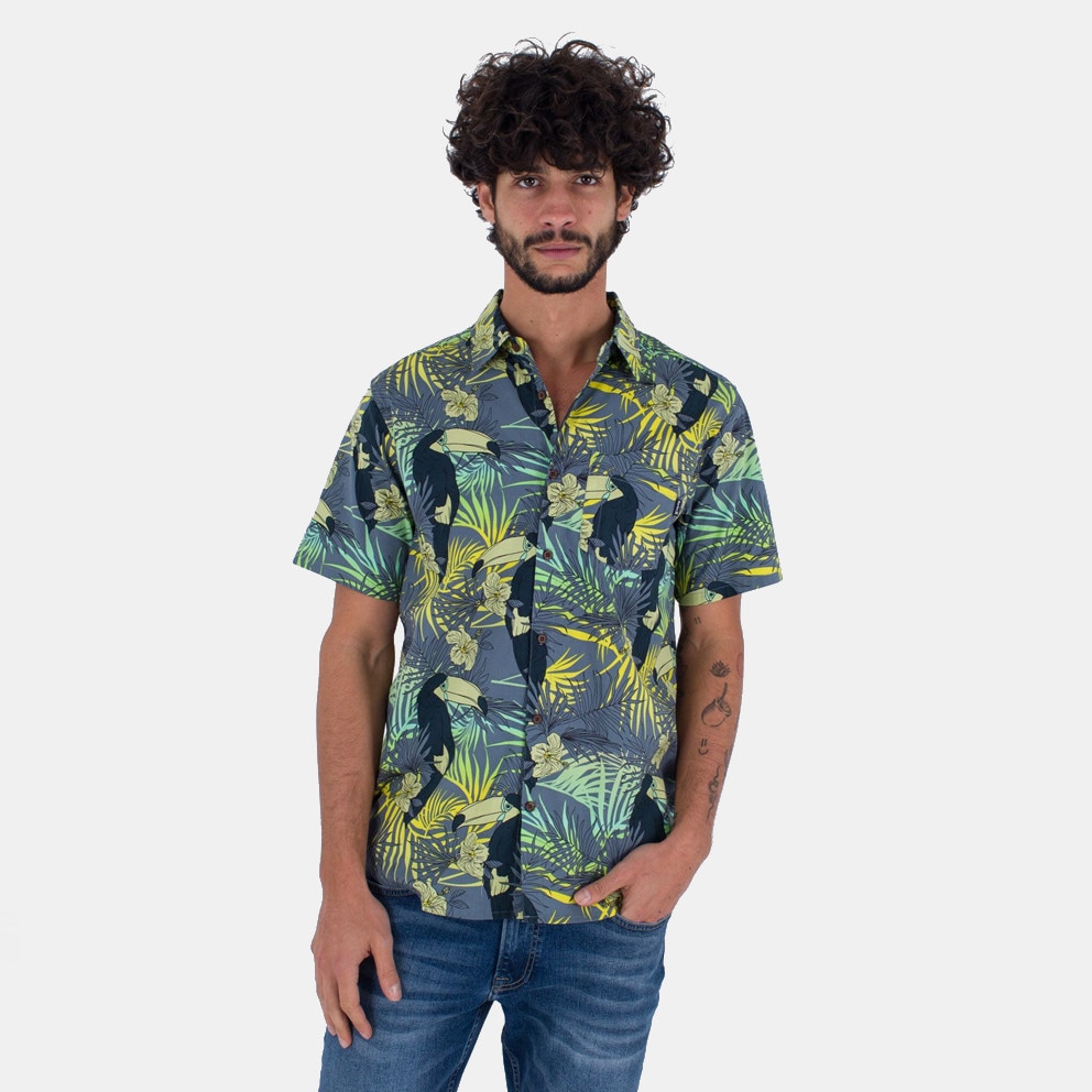 Hurley One And Only Lido Ανδρικό Κοντομάνικο Πουκάμισο (9000146849_42731)