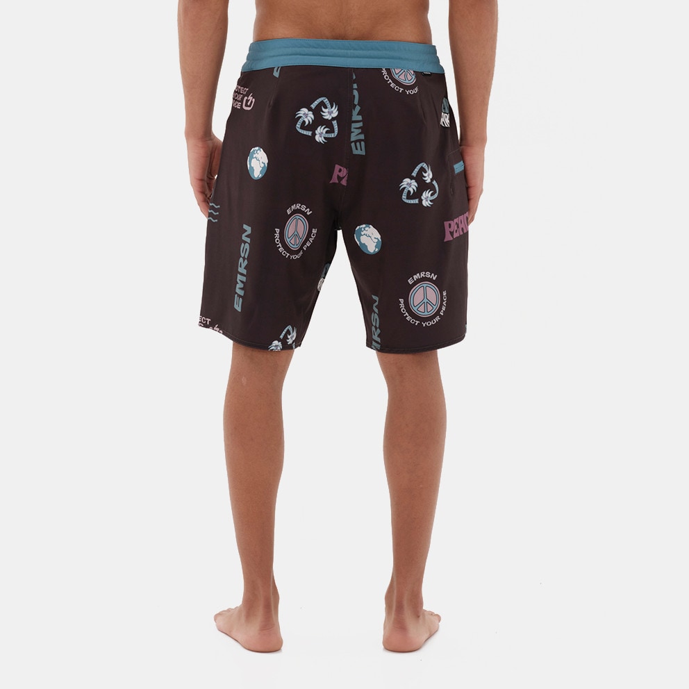 188 - youth bottoms shorts Bermuda - Emerson Men's Board Shorts Bermuda  Black