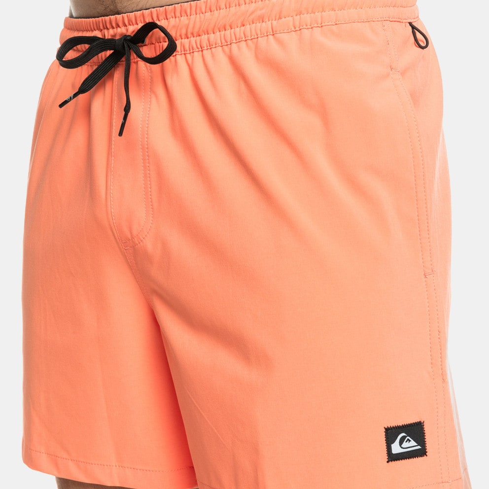 Quiksilver Surfsilk Volley 16 Men's Swim Shorts Pink EQYJV03993 - MHV0 -  MSGM cherry-print panelled mini dress Bianco