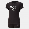 Puma Graphic Tee & Shorts Παιδικό Σετ