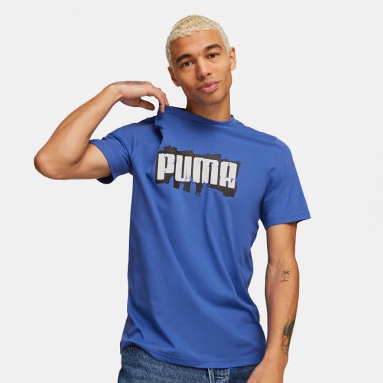 Puma Essentials Logo Ανδρικό T-Shirt