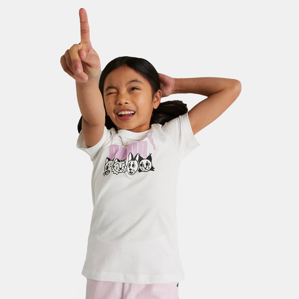 Puma Ess+ Mates Παιδικό T-shirt (9000139011_22505)