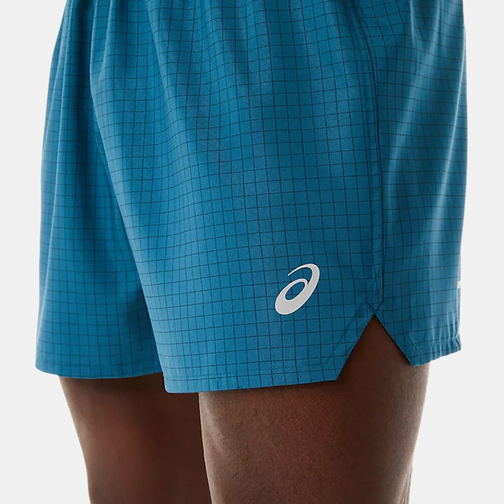 ASICS Fujitrail Logo Men s Shorts Blue 2011C380 402M Buty