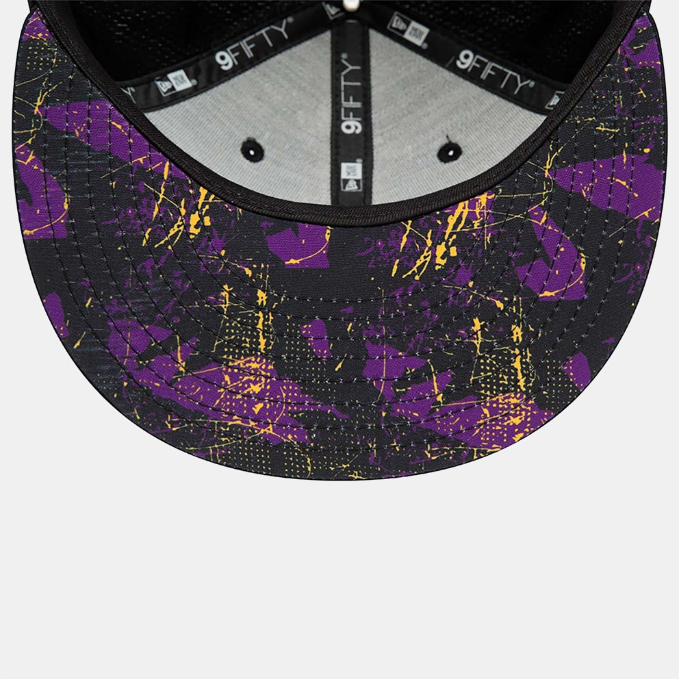 NEW ERA Los Angeles Lakers Print Infill 9Fifty Καπέλο