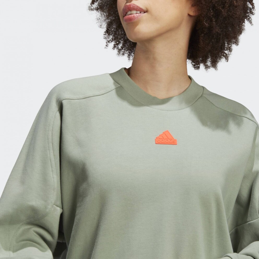 adidas City Escape Loose Crew Sweatshirt