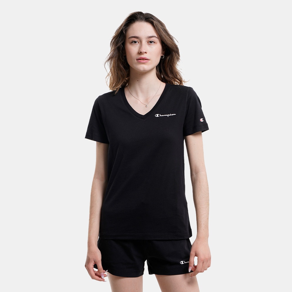 Champion V-Neck Γυναικείο T-shirt (9000142217_1862)