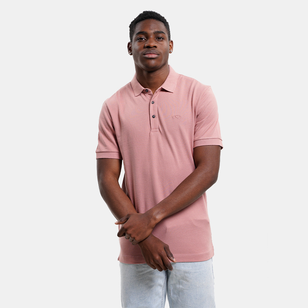 O'Neill Triple Stack Ανδρικό Affluent Polo T - shirt Ροζ N02400 