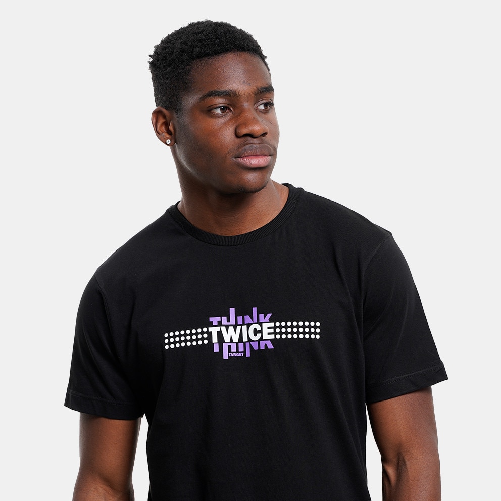 Target Single Jersey "Twice" Men's T-shirt