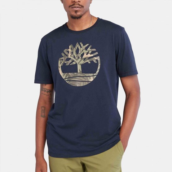 Timberland Logo Seasonal Camo Ανδρικό T-shirt