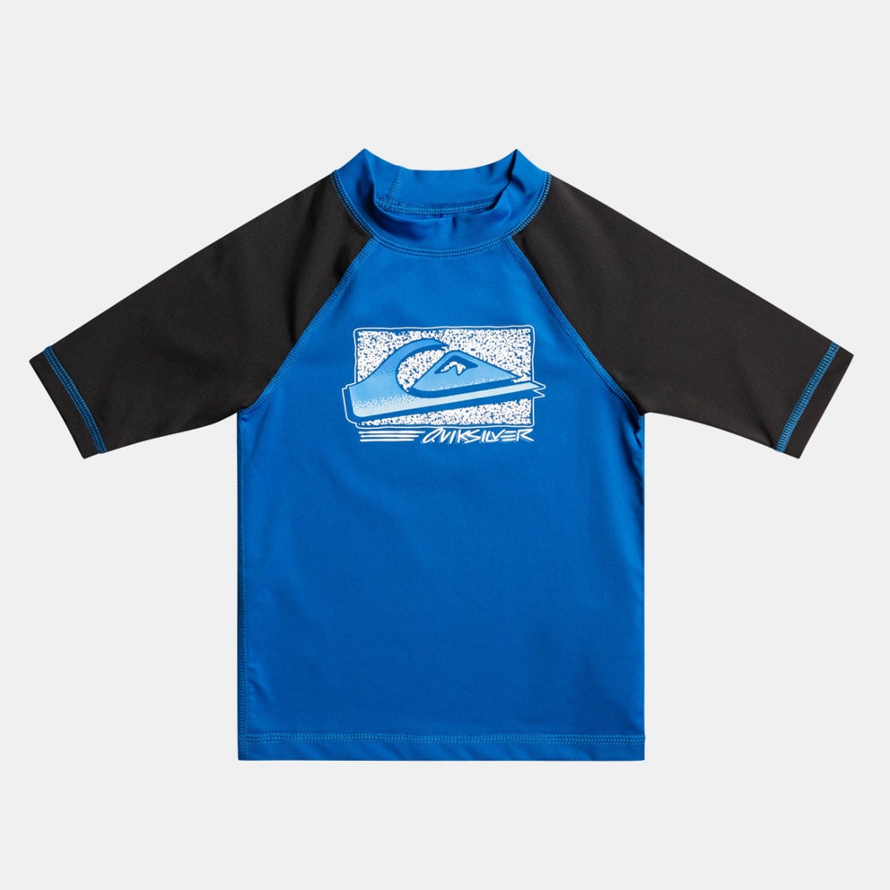 BRT0 - shirt Blue EQKWR03123 - Sweatshirt Bobo Ranglan - Quiksilver Next  Gen Boy Wetsuits Kids' UV T