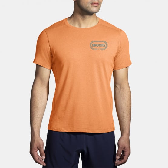 Brooks Distance Short Sleeve 2.0 Live Wire/Miles O