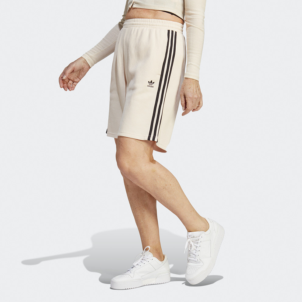 Adidas original 3 hotsell stripe shorts womens