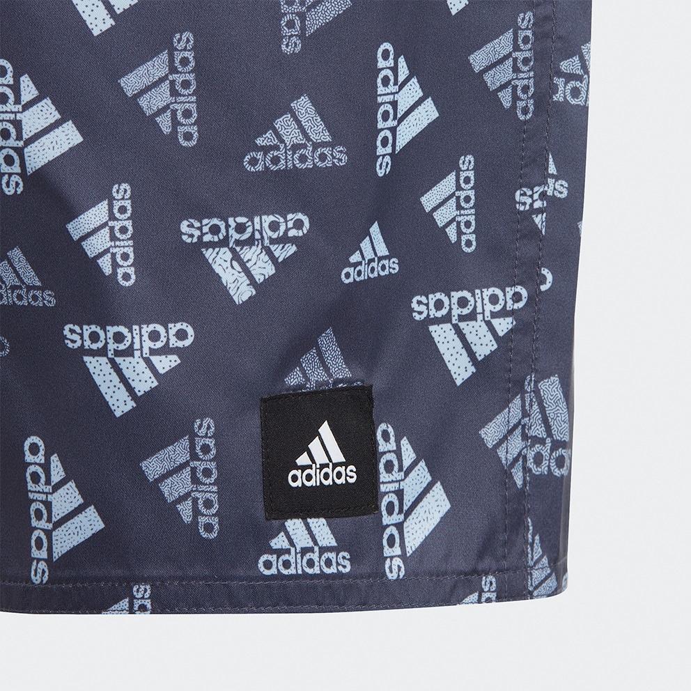 adidas Logo Print CLX Swim Men's Shorts