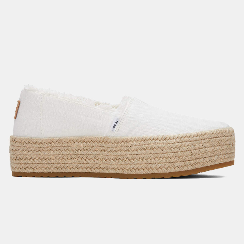 Toms TOMS White Canvas Valcia Γυναικείες Εσπαντρίγιες (9000145803_1539)