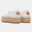 TOMS White Canvas Valcia Women’s Espadrilles