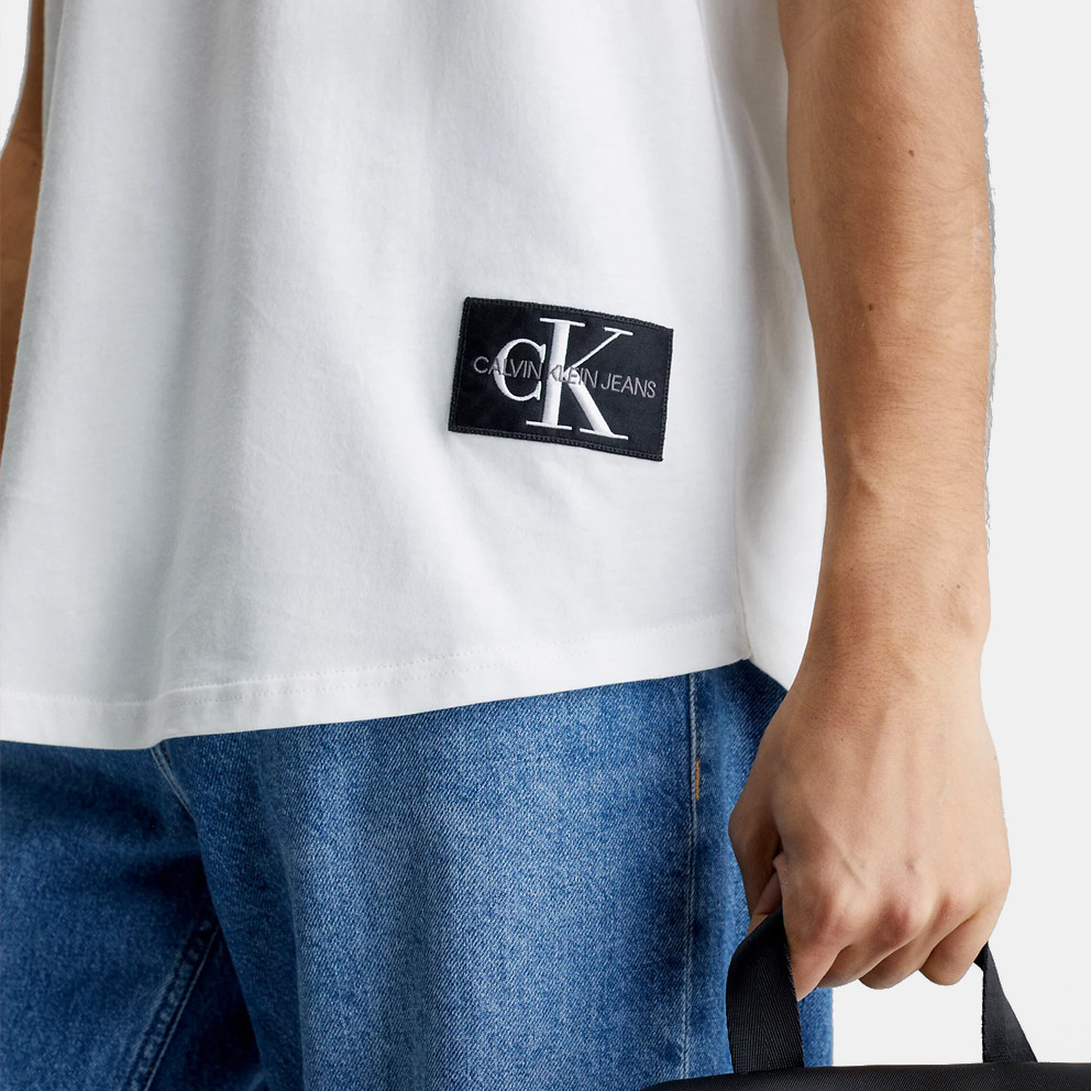Calvin Klein Monogram Badge Ανδρικό Αμάνικο T-Shirt
