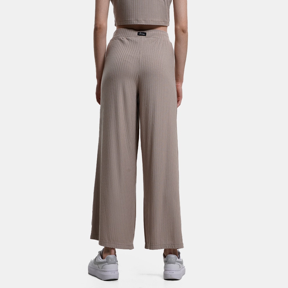 Target Loose Pants "Rib Viscose" Γυναικείο Παντελόνι Φόρμας