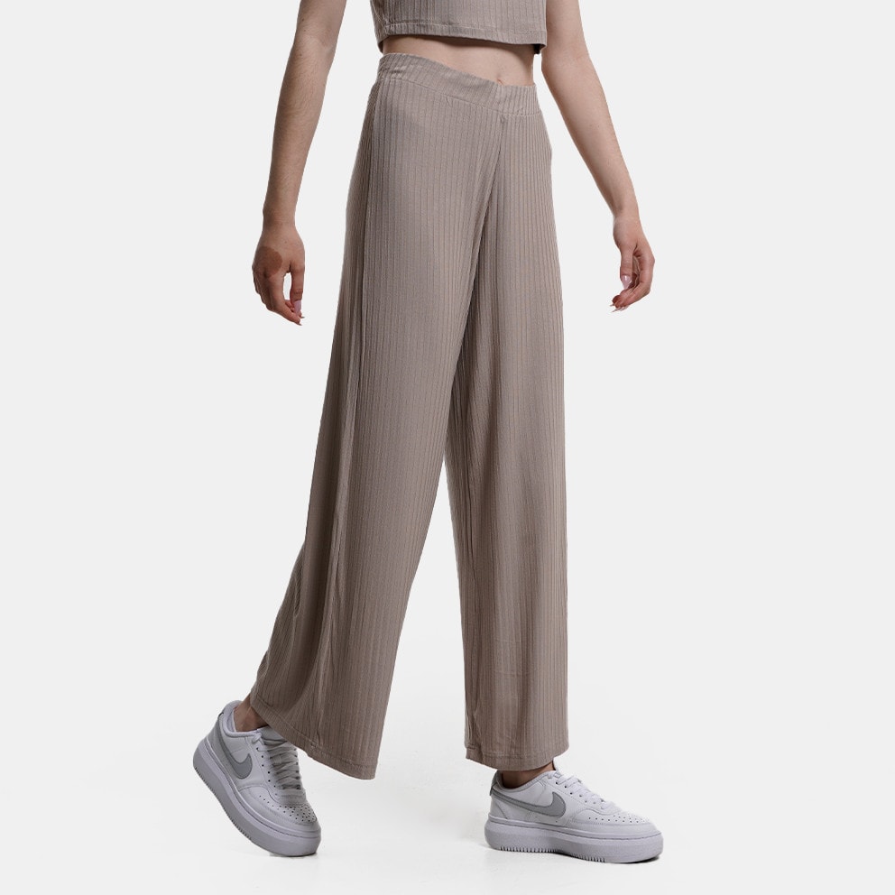 Target Loose Pants "Rib Viscose" Γυναικείο Παντελόνι Φόρμας