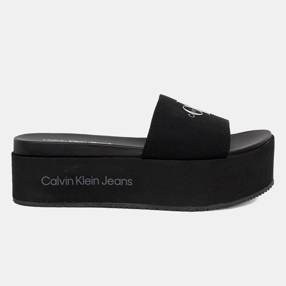 Calvin Klein Monogram Flatform Γυναικεία Σανδάλια (9000143191_1469) Γυναικεία / Γυναικεία Παπούτσια / Γυναικεία Σανδάλια