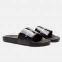 Calvin Klein Slide Silver Monogram