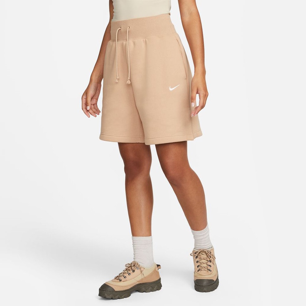 Nike W Nsw Phnx Flc Hr Shrt Baller (9000110762_53589)