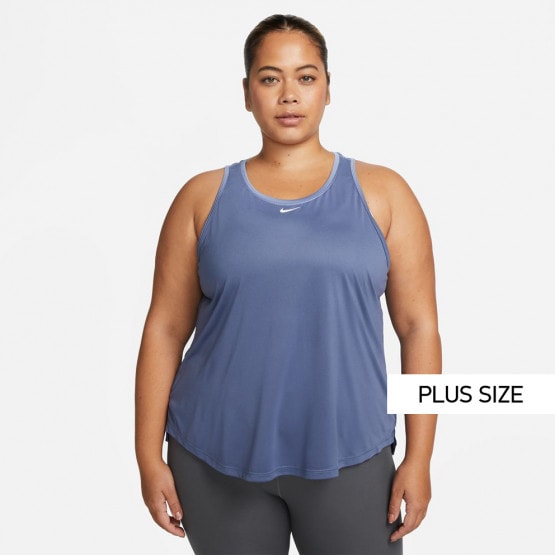 Nike Dri-FIT One Plus Size Γυναικεία Αμάνικη Μπλούζα