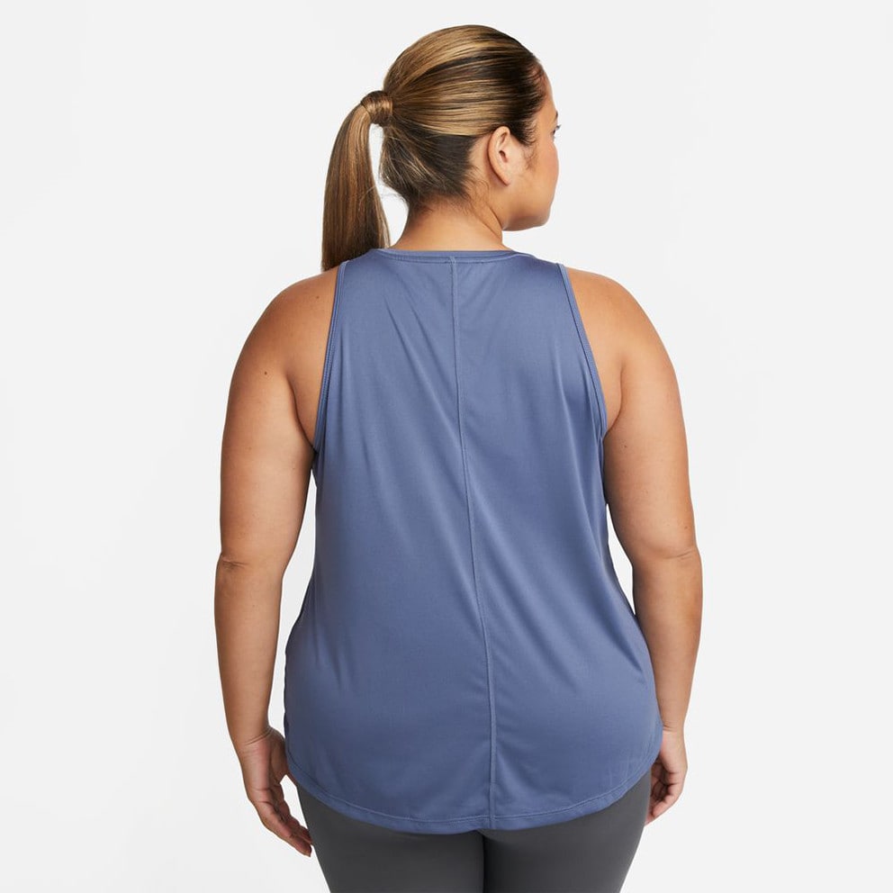 Nike Dri-FIT One Plus Size Γυναικεία Αμάνικη Μπλούζα