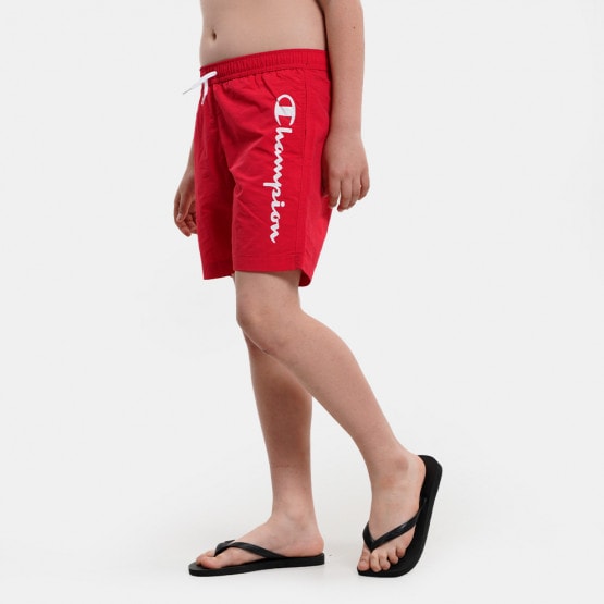 Guvernør Alice Underholdning Champion Kids' Swim Shorts Red 306107 - RS005 - Moschino straight-leg jeans