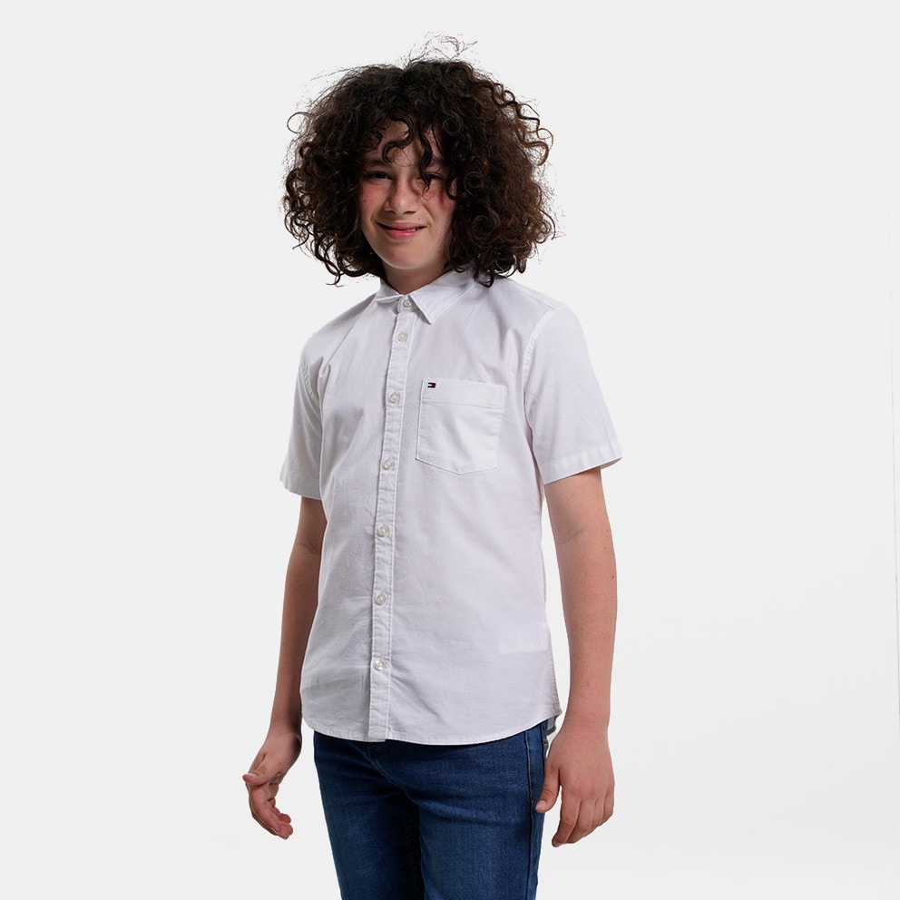 Tommy Jeans Stretch Oxford Παιδικό Πουκάμισο (9000142573_1539)