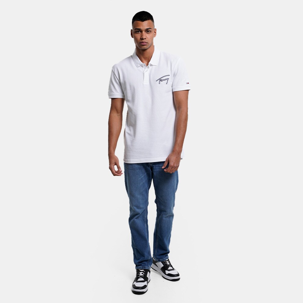 Tommy Jeans Signature Polo Men’s Polo Τ-Shirt