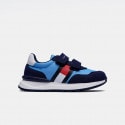 Tommy Jeans Flag Low Cut Velcro Βρεφικά Παπούτσια