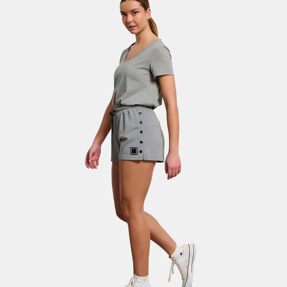 BodyTalk With Button Down Sides Women's Shorts